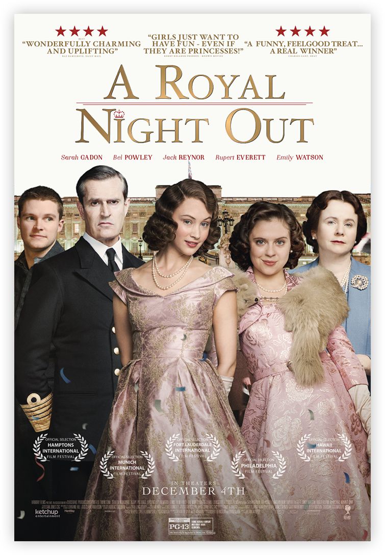 Official 'A Royal Night Out' Movie Poster